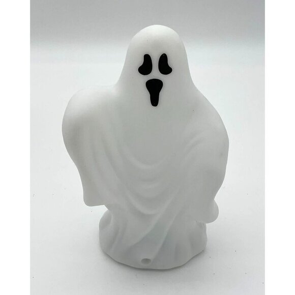 Ghost Themed Ceramic Candy Dish,Towel, Plastic Ghost Decor, Toy Halloween Lot - Picture 7 of 16
